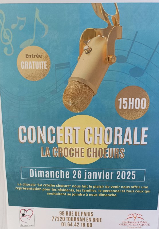 affiche chorale