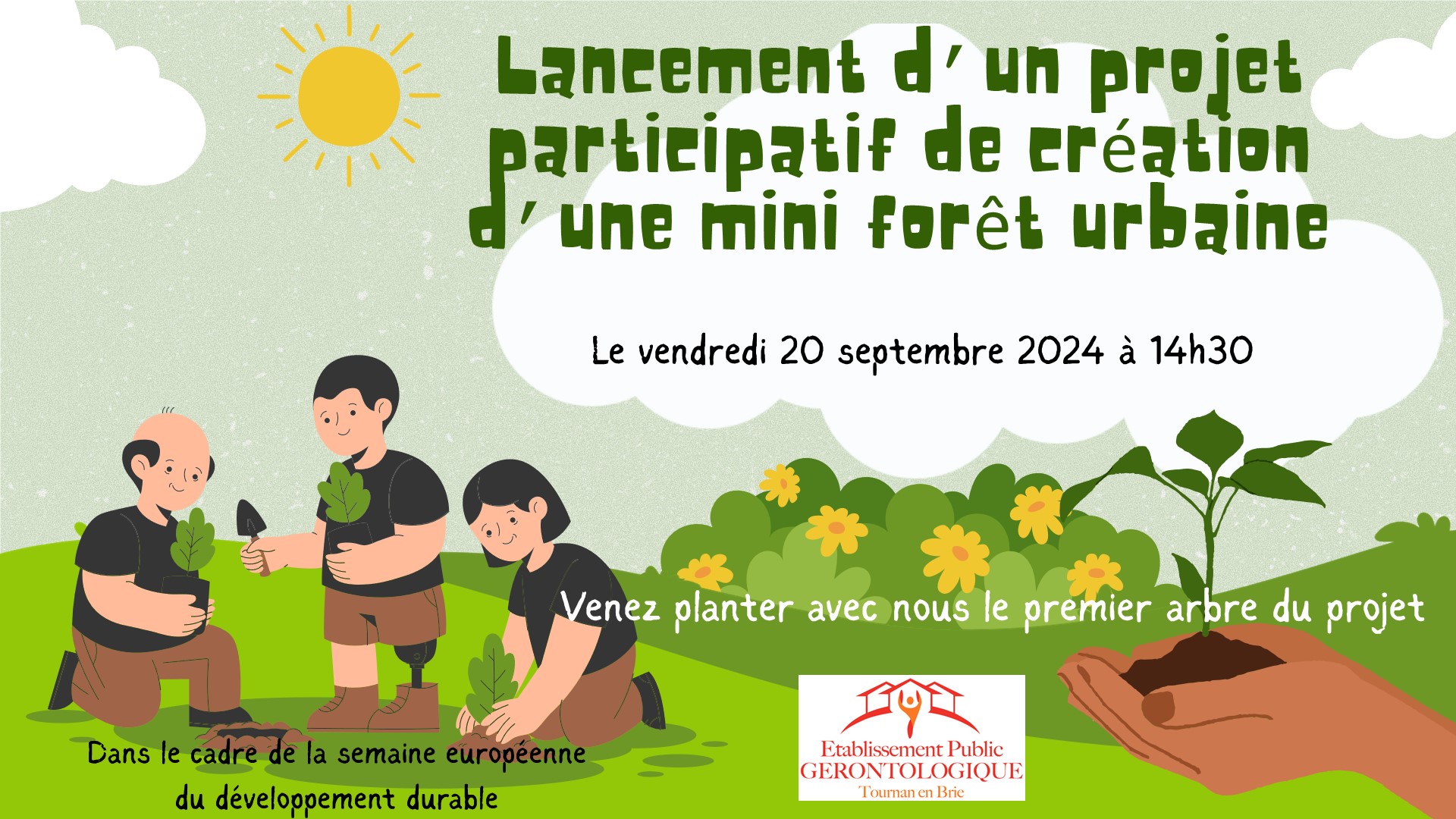 affiche projet foret